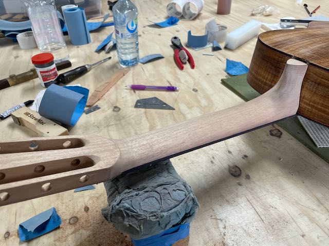 240808 sanding neck.jpeg